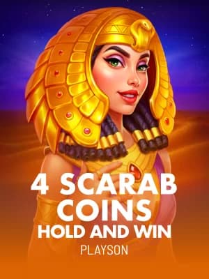 4 Scarab Coins: Hold and Win