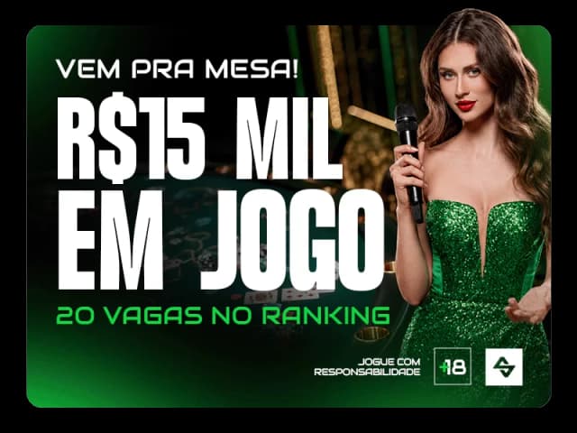 15 mil cassino ao vivo