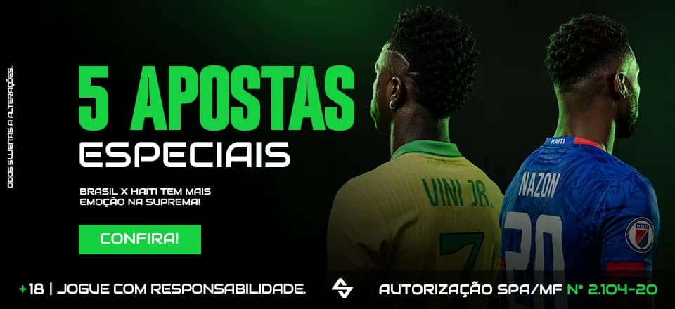 Apostas especiais Brasil