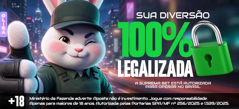 Sua diversão 100% legalizada
